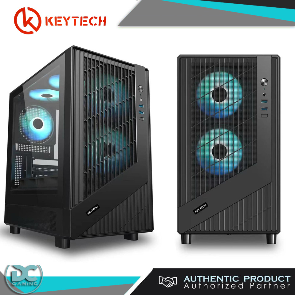 Keytech T5000 Black MATX